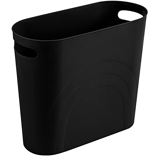 Minimalist rejomiik Small Trash Can, 3.5 Gallon Slim Garbage Kit