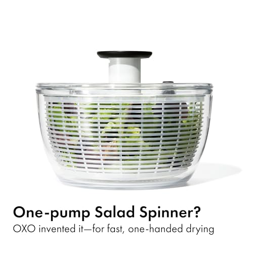 top-tier OXO Good Grips Salad Spinner | Lettuce Spinner | Fruit for Daily Use