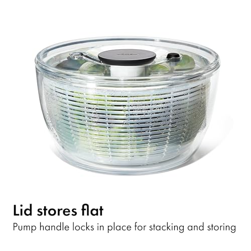top-tier OXO Good Grips Salad Spinner | Lettuce Spinner | Fruit for Daily Use