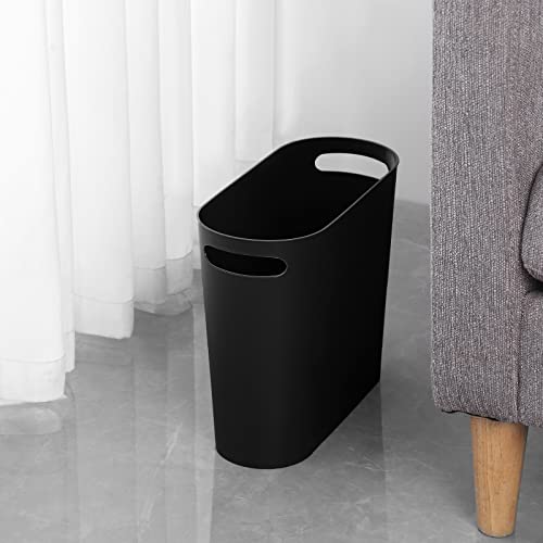 Minimalist rejomiik Small Trash Can, 3.5 Gallon Slim Garbage Kit
